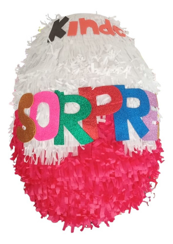 Piñata Huevo Kinder Sorpresa 45cm Con Envío Gratis 