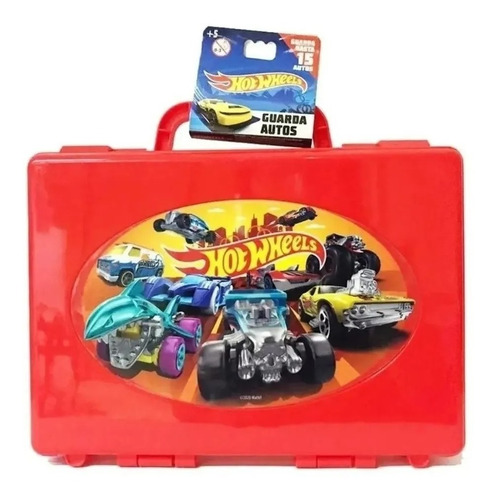 Valija Guarda Autos Hot Wheels Estuche Coleccion Vehiculos