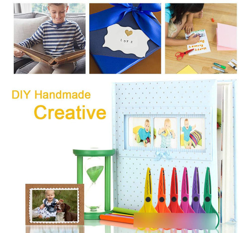 Ucec Tijeras Para Manualidades Borde Decorativo Paquete De 6 Color