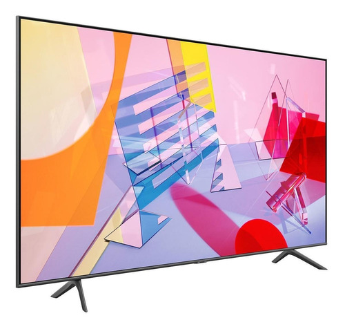 Imagen 2 de 4 de Smart TV Samsung Series Q60 QN55Q60TAFXZA QLED 4K 55" 110V - 120V