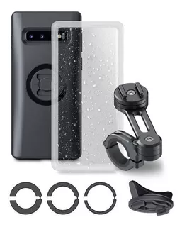 Kit Sp Porta Celular Moto Para Manubrio Funda Samsung S10