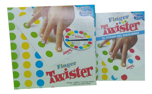 Hasbro Coleccion Nº04 Finger Twister Para Dedos Ed. Clarin