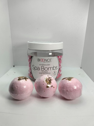 Bombas Efervescentes Bioonce Color Agua Fragancia Menta