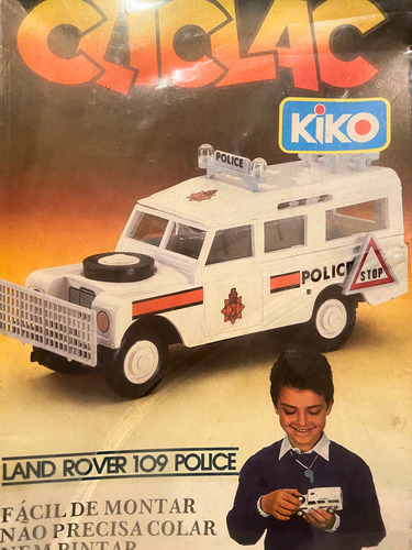 Land Rover 109  Police. Esc. 1/32. Cliclac-kiko (raro)