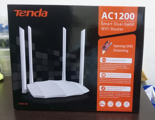 Router Ac 1200 Modelo Ac5 Dual Band 2.4ghz - 5ghz