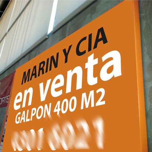 Cartel Inmobiliaria Vende Alquila Lona+bastidor 70x100 S575