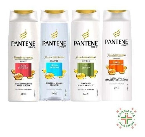 Shampoo Pantene 400 Ml X 4unidades - A Elección!