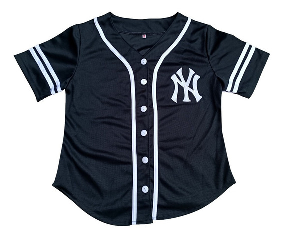 mujer camisas de los yankees