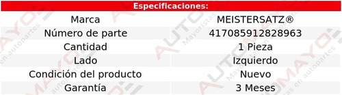 Un Soporte Motor Izquierdo Meistersatz 135i 3.0l 6 Cil 08-12
