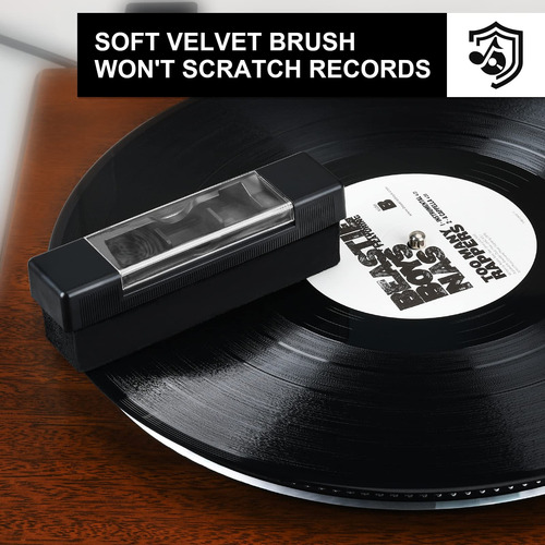 Kit De Limpeza De Discos De Vinil Opula, 6 Unidades Com Esco