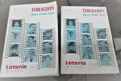 Torrijos - Figura Tiempo Faena Tomos 1 Y 2 Lotería Nacional