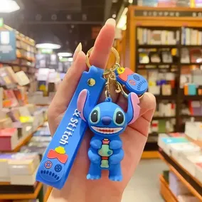 Llaveros Stich Y Angel Diferentes Diseños Excelente Calidad
