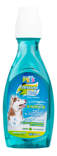 Enjuague Bucal Perro Refrescante De Aliento 350ml Fancy Pets