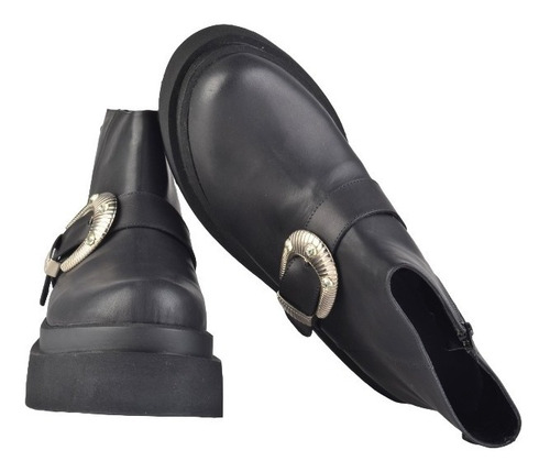 Botitas Botas Botines De Cuero Borcego Duero - Ferraro