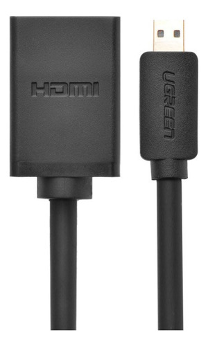 Ugreen Cable Adaptador Micro Hdmi Macho A Hdmi Hembra 4k 3d