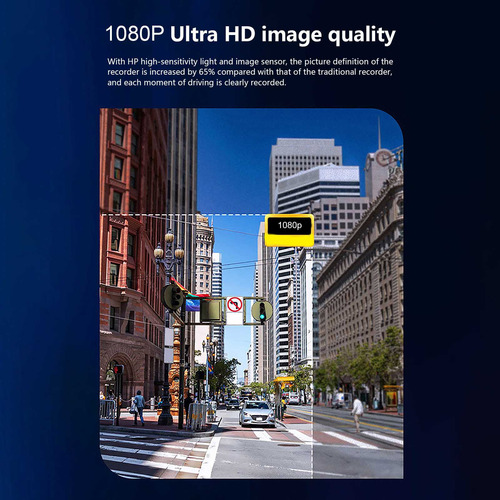 Gravador De Carro De 3 Polegadas Wireless Dvr 1080p Loop Pla