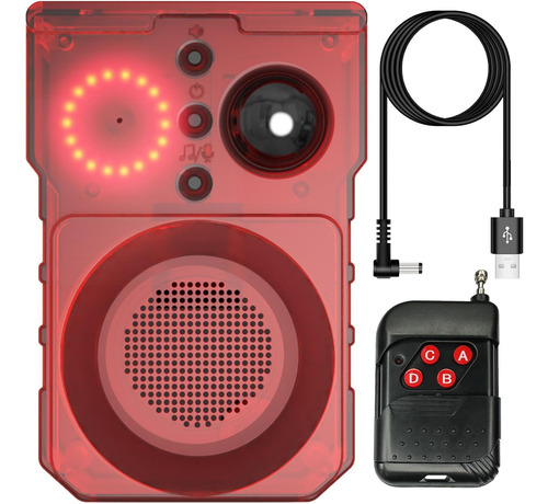 Alarma Solar Con Sensor De Movimiento Para Exteriores E Inte