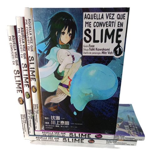 Tensei Shitara Slime Datta Ken Mangas Libros