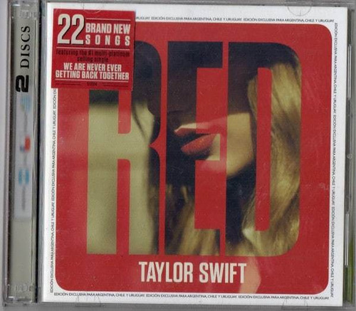 Taylor Swift  Red (2 X Cd, Edición Argentina, 2012)