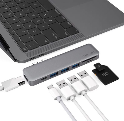 Adaptador Hub Dodocool Usb C Para Macbook Pro 16 A2780 M2 