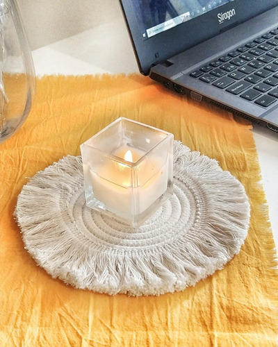 Vela Cera Soja Aromática Artesanal Para Regalar Souvenir