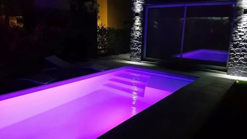 Imagen 7 de 10 de 2 Luz Pileta 20w Rgb + Fuente + Controlador