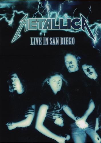 Metallica Live In San Diego =concierto= Dvd Original