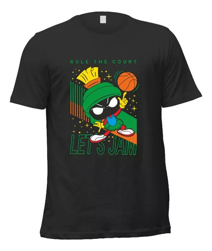 Remera Caricatura Looney Tunes Marvin El Marciano Infantil