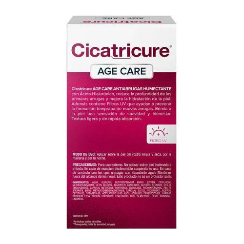 Cicatricure Age Care Humectante 50ml