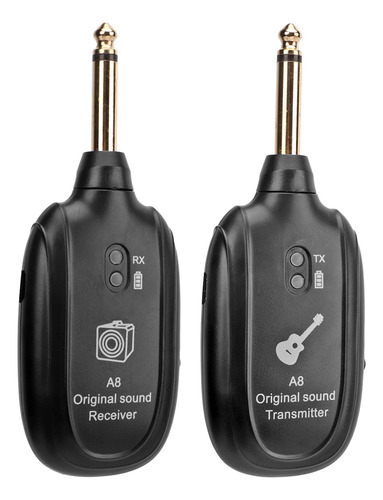 Sistema Sem Fio De Guitarra Eletrônica 20hz A 20khz Uhf