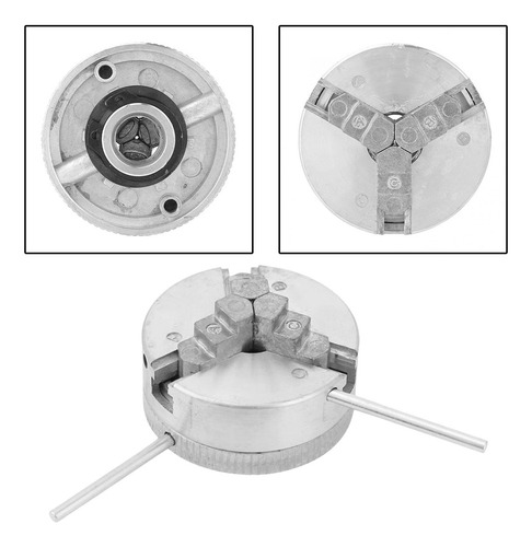 Torquamiento Chuck Three Jaws Drilling Machine Abrazadera De