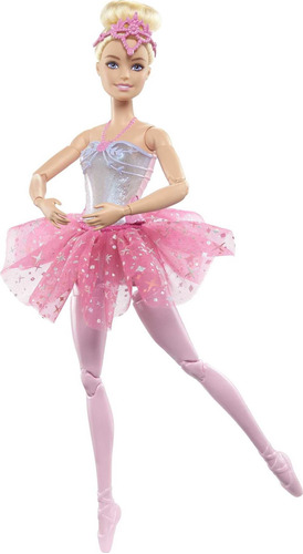 Muñeca Bailarina Barbie Dreamtopia Twinkle Lights, Rubia Con