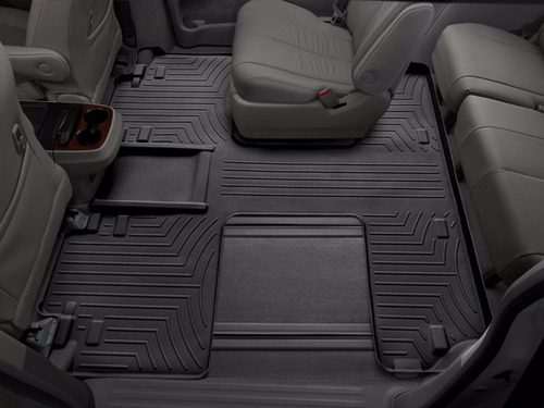 Imagen 2 de 2 de Tapete Uso Rudo Weathertech Sienna 2011-2020 - 2da/3ra Filas