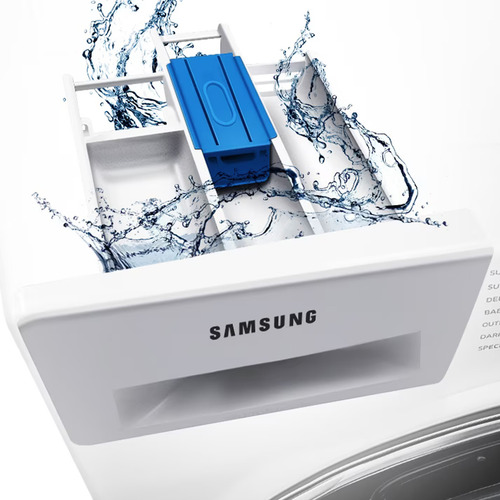 Lavarropas automático Samsung WW70AA46BX inverter inox 7kg 220 V