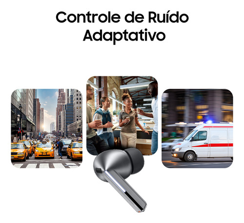 Samsung Galaxy Buds3 Pro Fone De Ouvido Sem Fio Branco Branco