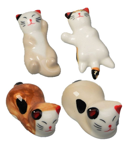 Soporte Para Palillos Japonés Lucky Cat Standhome