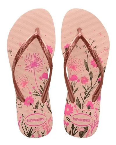 Ojotas Mujer Havaiana Original Slim Organic Fc Colores