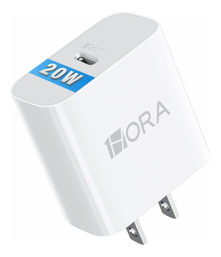 Turbo Cargador Tipo C 1hora 20w Para iPhone Samsung Moto Hua