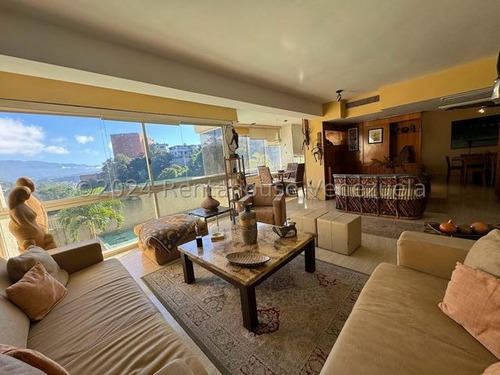 225m2 Vendo Apartamento En Los Samanes, 3hab., 4ba., 4est.,.ascensor Directo Al Apartamento. Mls#25-7911