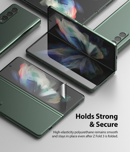Imagen 4 de 9 de Film Ringke Screen Para Galaxy Z Fold 3 Pantalla Full
