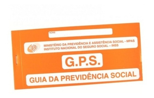 Carnê Gps Inss Guia Previdência Social 12 Fls 2 Vias Tamoio