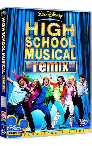 High School Musical Remix Pelicula Dvd Original Sellada 