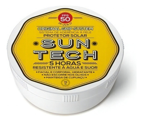 Protetor Solar Corporal E Facial Suntech 50 Fps 75gr