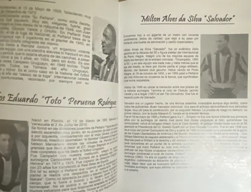 2 Revistas Peñarol Clásicos Historia Glorias Negras, F11 Ej3 (Usado)