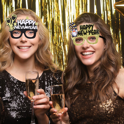 Anteojos Para Celebrar El Año Nuevo 2024, 4 Unidades