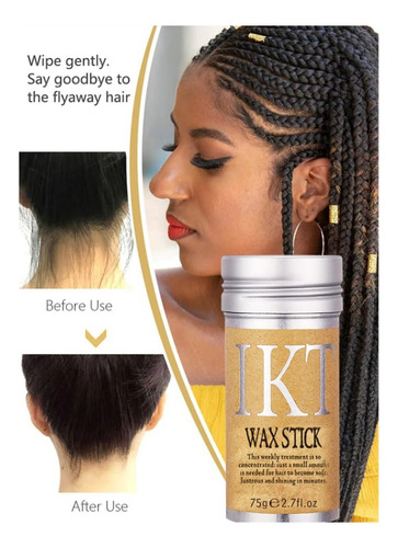 Barra De Cera Natural Anti-frizz 75g