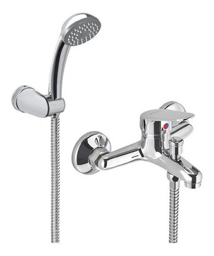 Imagen 1 de 8 de Griferia De Baño Piazza Ducha Exterior Transferencia Domani