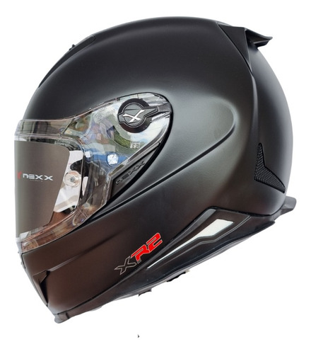 Casco Moto Nexx Negro Solid Trans + Pinlock+ Obsequio Certif