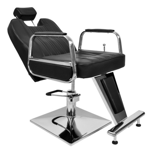 Imagen 1 de 8 de Sillón Reclinable Para Barbero Modelo Inglés Marca Famusa