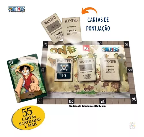 Jogo Tabuleiro One Piece Wanted